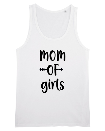 Mom OF gIRLS White