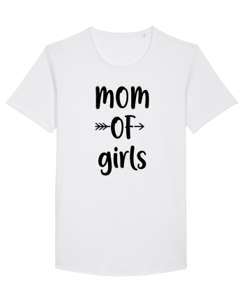 Mom OF gIRLS White
