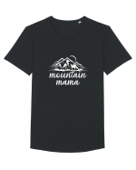 Mountain Mama Tricou mânecă scurtă guler larg Bărbat Skater