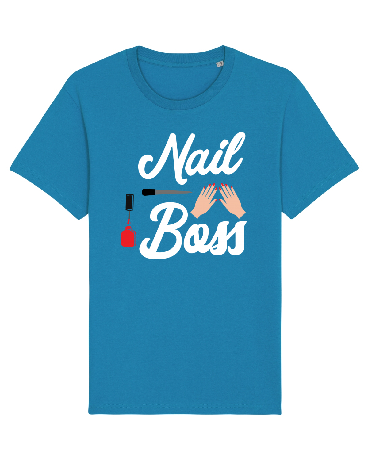 Tricou mânecă scurtă Unisex Rocker Azur