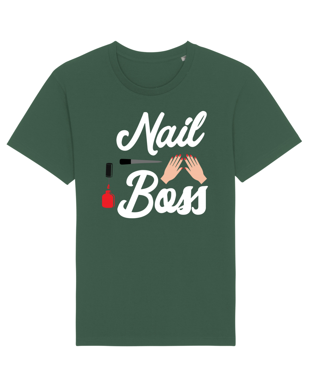 Tricou mânecă scurtă Unisex Rocker Bottle Green