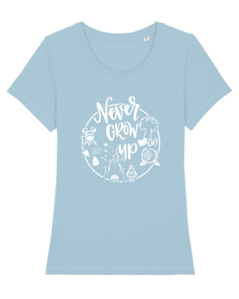 Never Grow Up Sky Blue