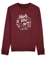 Never Grow Up Bluză mânecă lungă Unisex Rise