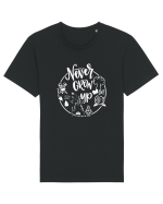 Never Grow Up Tricou mânecă scurtă Unisex Rocker