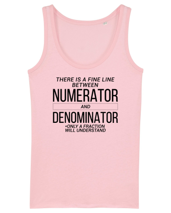 Numerator Denominator Cotton Pink