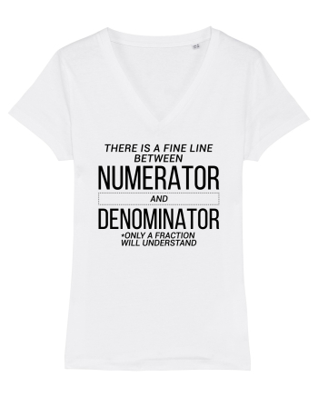 Numerator Denominator White