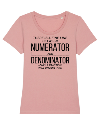 Numerator Denominator Canyon Pink