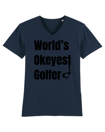 Okeyest Golfer French Navy