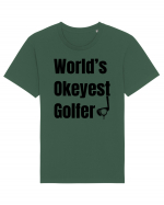 Okeyest Golfer Tricou mânecă scurtă Unisex Rocker