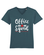 Office Squad Tricou mânecă scurtă guler V Bărbat Presenter
