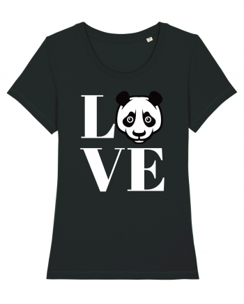 Panda Love Black