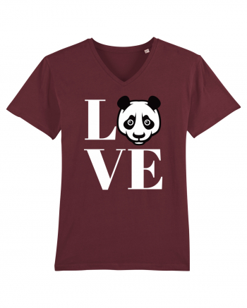 Panda Love Burgundy