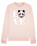 Panda Love Bluză mânecă lungă Unisex Rise