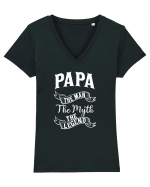 Papa Legends Tricou mânecă scurtă guler V Damă Evoker