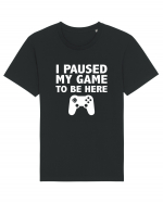 Pause Game Tricou mânecă scurtă Unisex Rocker