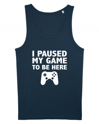 Pause Game Navy