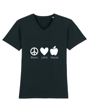 Peace Love Teach Black