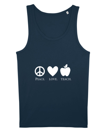 Peace Love Teach Navy