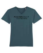 Pharmacist Tricou mânecă scurtă guler V Bărbat Presenter