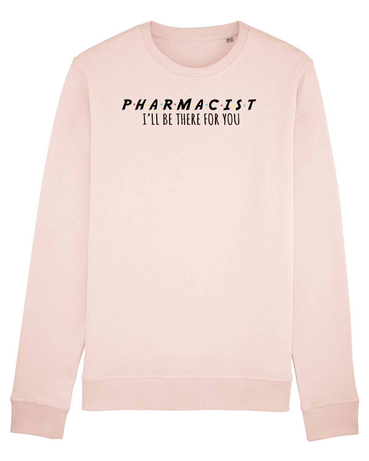 Bluză mânecă lungă Unisex Rise Candy Pink