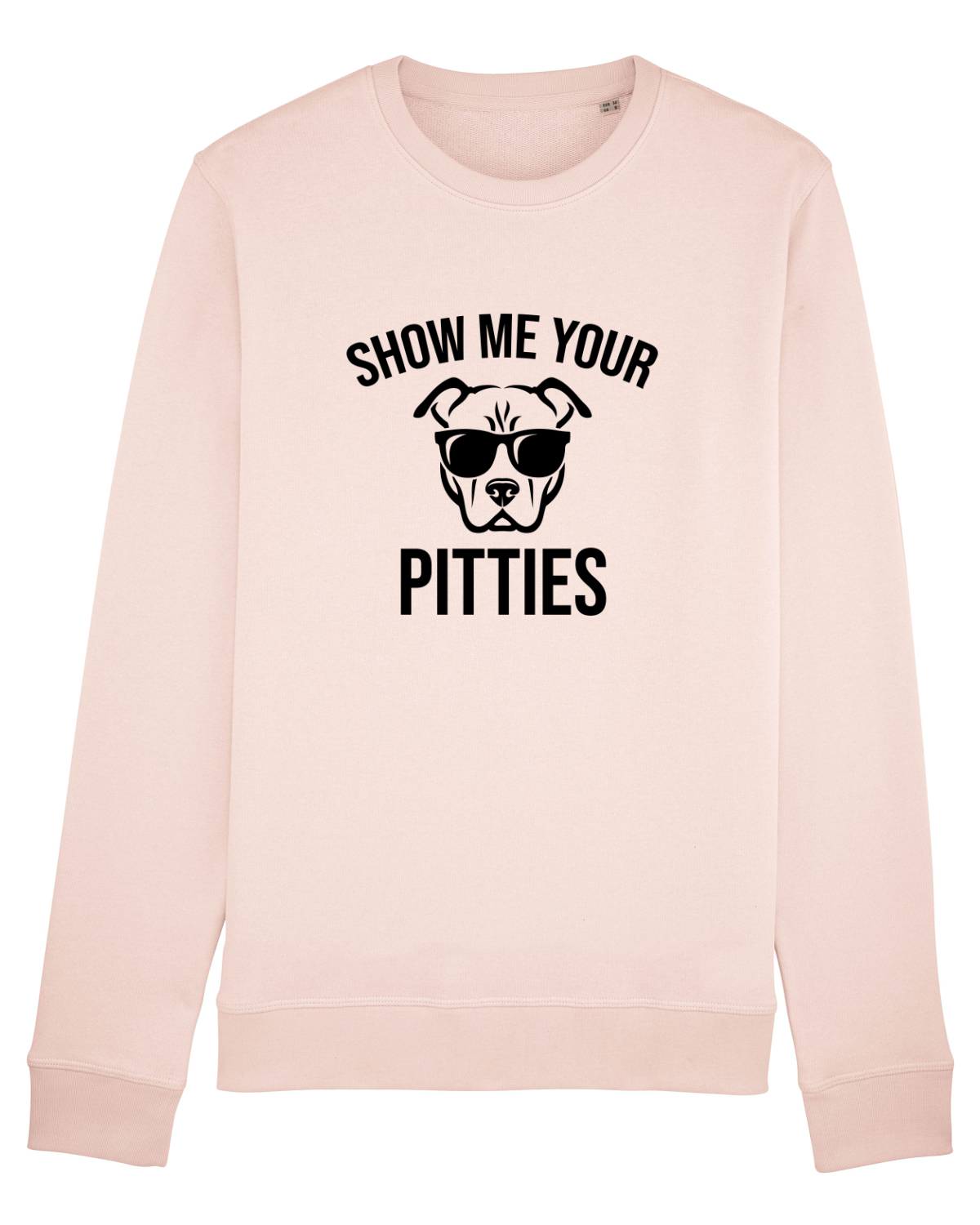 Bluză mânecă lungă Unisex Rise Candy Pink
