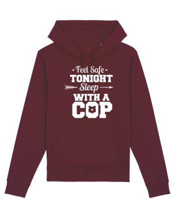 Sleep With A Cop Burgundy