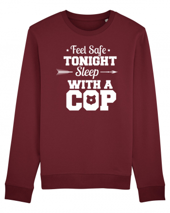 Sleep With A Cop Burgundy