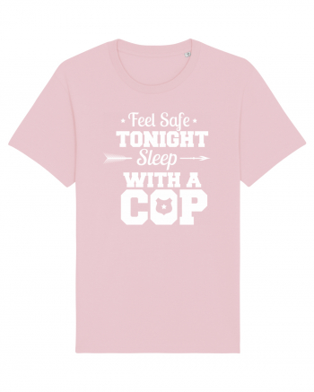 Sleep With A Cop Cotton Pink