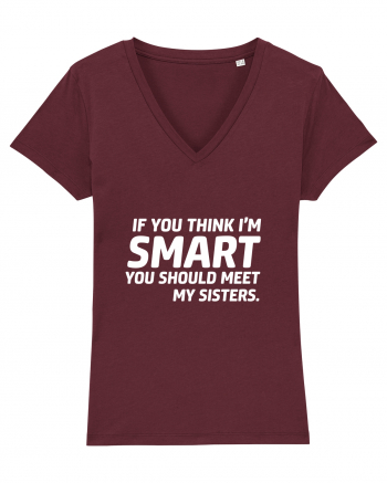 Smart Sisters Burgundy