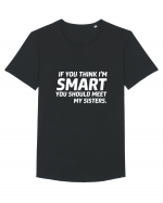 Smart Sisters Tricou mânecă scurtă guler larg Bărbat Skater