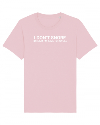 I dont Snore Moto Cotton Pink