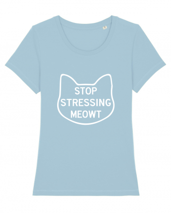 Stop Stress Sky Blue