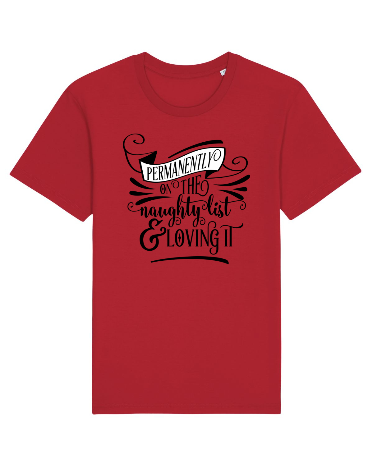 Tricou mânecă scurtă Unisex Rocker Red