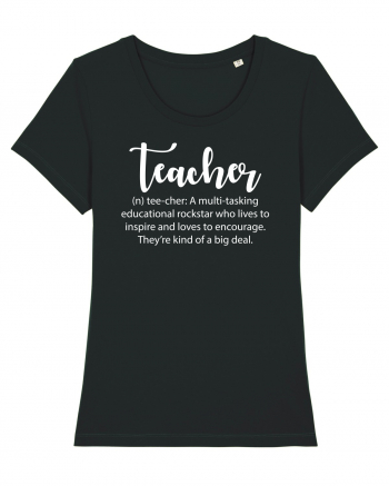 Teacher Noun Black