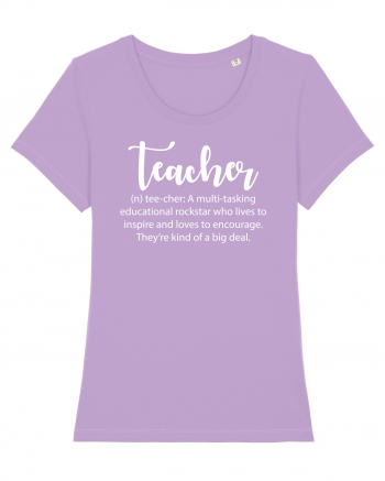 Teacher Noun Lavender Dawn