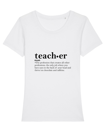 Teacher Noun Funny White