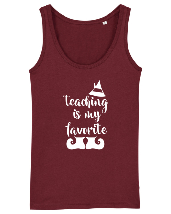 Teaching is my Favorite Burgundy