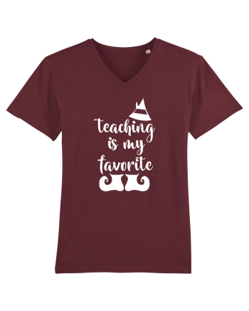 Teaching is my Favorite Burgundy