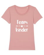 Team Kinder Tricou mânecă scurtă guler larg fitted Damă Expresser