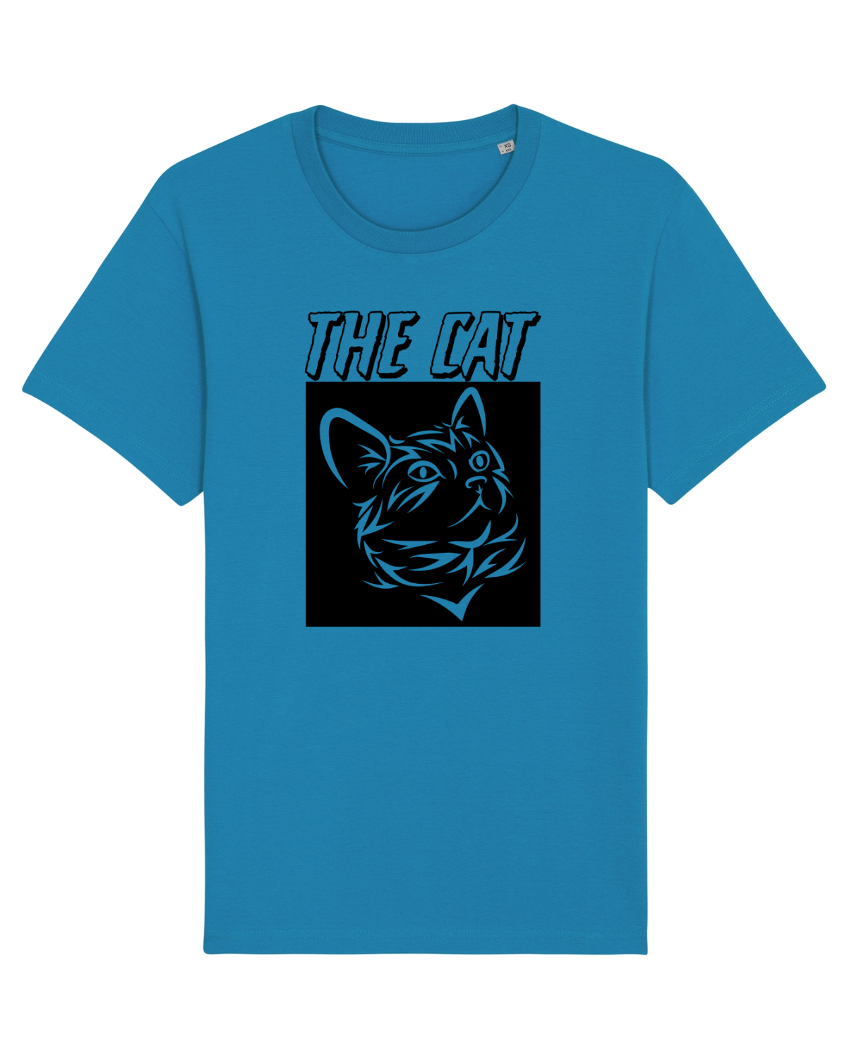 Tricou mânecă scurtă Unisex Rocker Azur