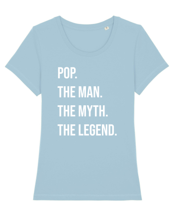 The Man The Legend Sky Blue