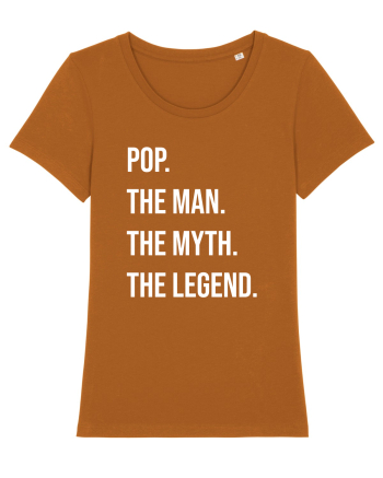 The Man The Legend Roasted Orange