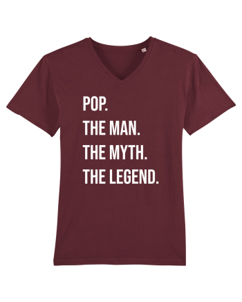 The Man The Legend Burgundy