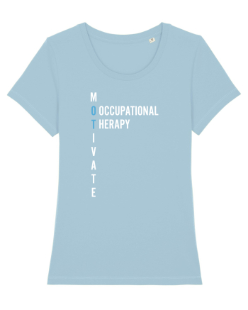 Therapist Funny Sky Blue