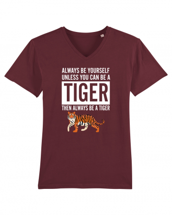 Tiger Shirt Burgundy