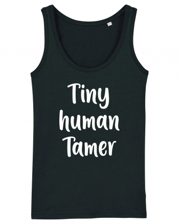 Tiny Human Tamer Funny Black