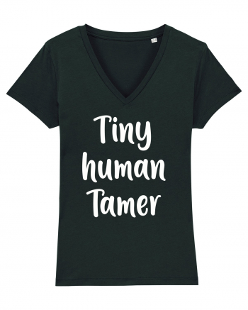 Tiny Human Tamer Funny Black