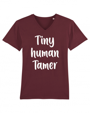 Tiny Human Tamer Funny Burgundy