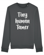 Tiny Human Tamer Funny Bluză mânecă lungă Unisex Rise