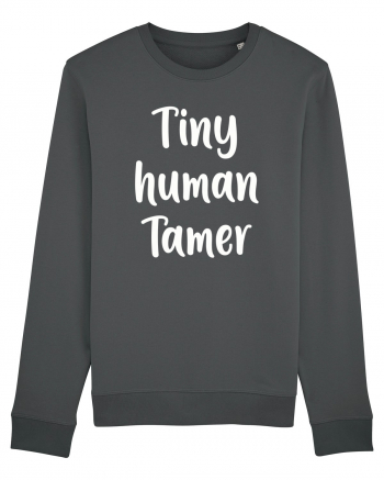 Tiny Human Tamer Funny Anthracite